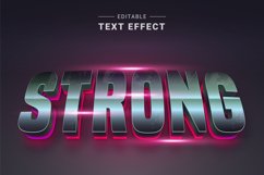 Editable Text Effect for Illustrator. Vector Graphic styles Product Image 1