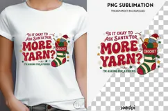 Christmas crochet png design for T-shirts Product Image 4