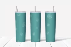 Winter cute Girl Skinny tumbler wrap design Product Image 2