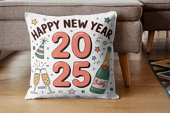Cheers to the New Year Celebration Quotes &amp; Party PNG Pack Product Image 4