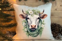 Cozy Green christmas Clipart Sublimation, Christmas PNG Product Image 4