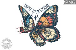 Trust Your Visions - Boho Retro Sublimation PNG Design Product Image 1