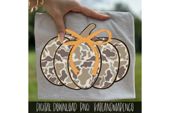 Camo Pumpkin PNG | Camouflage Pumpkin PNG | Fall PNG Product Image 1