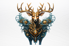 Steampunk Christmas Sublimation PNG Product Image 4
