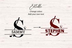 Golf Monogram SVG Bundle 26 Letters Product Image 4