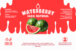 Watermelon Splash - SVG Font Product Image 4