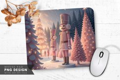 Pastel Nutcracker Wonderland Mouse Pad PNG Product Image 1
