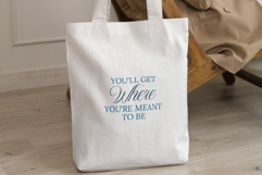 Calming Motivational Quote, SVG, PNG, Canva Template Product Image 4