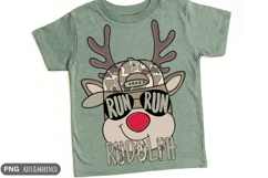 Boy Christmas PNG | Reindeer PNG | Kids Christmas PNG Product Image 1