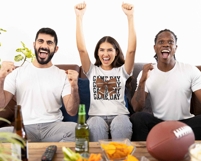 Football Game Day Glitter Png, Fall Football Mama Png Design Product Image 3