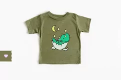 Baby Dinosaur SVG - Dinosaur PNG, Cute Dinosaur Svg Product Image 3
