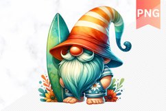 Summer Gnome Sublimation - Clipart PNG Bundle Product Image 5