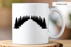 Forest Road Trees SVG Product Image 4