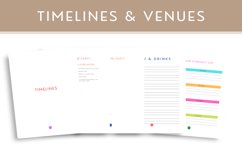 Colour Party Planner Sans Serif Letter Product Image 4