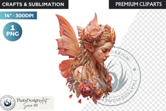 Fantasy Fairy Clipart, Ethereal Fairies, Woodland Fairy Product Image 1