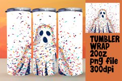 Whimsical Easter Ghost Tumbler: Sweet Spring 20oz Product Image 1
