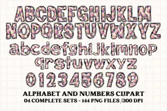 Football Alphabet clipart, soccer american letters doodle Product Image 4
