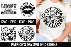 St. Patrick's Day SVG Design - Let the Shenanigans Begin Product Image 1