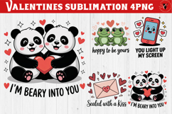 Cute Valentine's sublimation | Valentines day love clipart Product Image 1