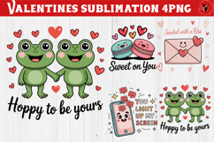 Cute Valentine's sublimation | Valentines day love clipart Product Image 1