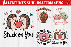 Cute Valentine's sublimation | Valentines day love clipart Product Image 1