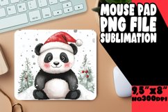 Playful Desk Pad Design Sublimation, Christmas Animals Product Image 1