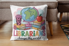 Whimsical Librarian PNG Bundle Product Image 4