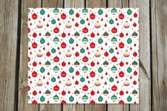 Christmas pattern | 8 Christmas Sublimation Tumbler Designs Product Image 4