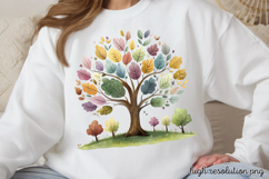 Adorable Cute Fairy Woodland Clipart PNG Product Image 1