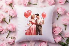 Valentines Day Couple Clipart, Valentines Clipart Product Image 4