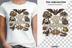 Unloved animals png design for T-shirts Product Image 3