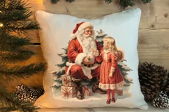 Vintage Christmas Clipart, Vintage Christmas Clipart Product Image 4