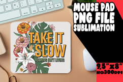 RADIANT DESK MAT PLAYFUL DESIGN, Flower Quote Product Image 1