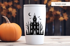 Haunted House SVG, Halloween House SVG Product Image 4