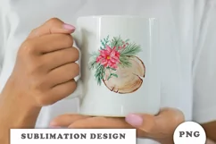 Winter Floral Decor Clipart PNG Product Image 4