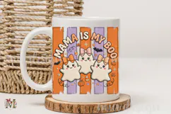Mama Is My Boo PNG, Cute Ghosts Halloween Sublimation Product Image 3