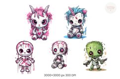 Halloween gothic Voodoo Dolls Product Image 4