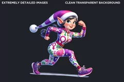 International womens day Clipart, Elf clipart, fantasy Product Image 2