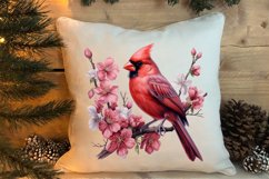 Cute Pink Christmas Animals Clipart Sublimation Product Image 4