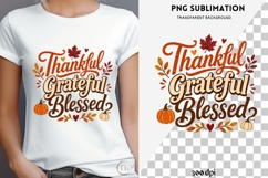 Autumn phrase png design for T-shirts Product Image 4