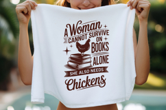 A Woman Cannot Survive On Product Image 1