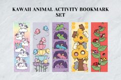 Kawaii Animal Activity Bookmark Set,Cute Hobbies Designs Product Image 4