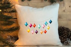 Christmas Origami Style Sublimation, Christmas PNG Product Image 4