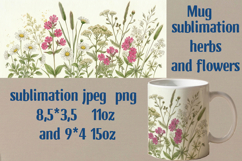 Wrapper mug wildflowers and herbs Product Image 1