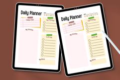 Kawaii Daily Planner Printable Cute Pastel Planner Product Image 4