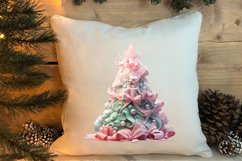 Pastel Christmas Shublimation Clipart, Pastel Christmas Clip Product Image 4