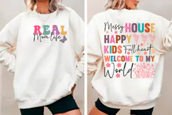 Motivational Mom Life Svg, Positive Quotes Png Product Image 3