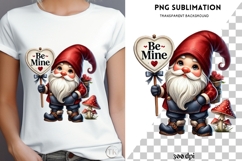 Valentine gnome png design for T-shirts Product Image 4