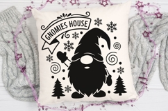 Gnomies House Svg, Christmas Gnomes Svg, Holiday gnome Svg. Product Image 5