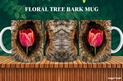 Flower Bark Mug Wraps Bundle | 11 oz | Sublimation Product Image 5